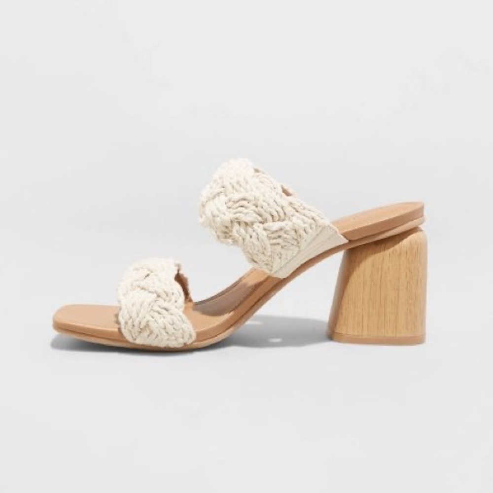 Nwt Universal Thread Stassi Mule Heels - Picture 3 of 10